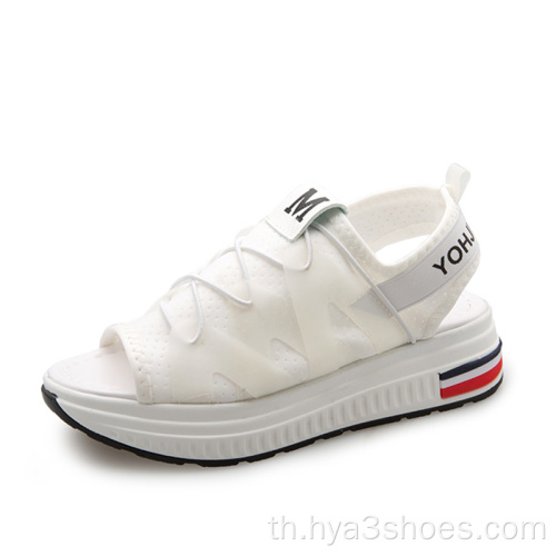 Girl&#39;s Summer Trainers ที่มีพื้นรองเท้าหนา